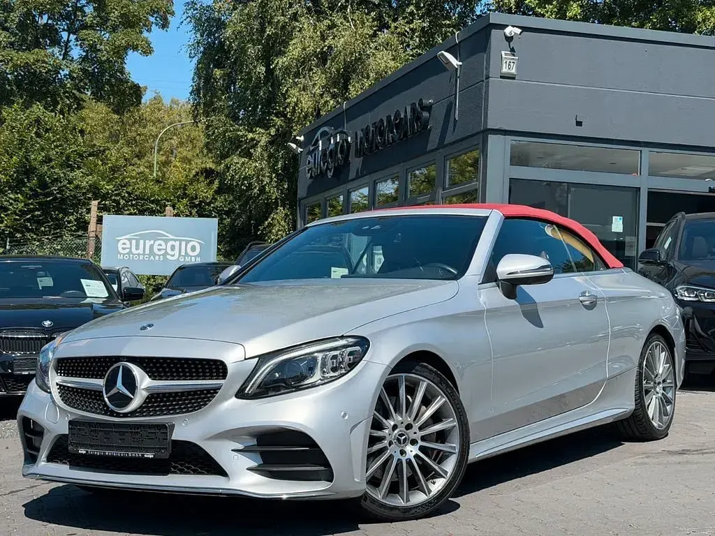 Gebraucht Mercedes C300 AMG line 258 PS (189 kW) 2020 Silber Cabrio