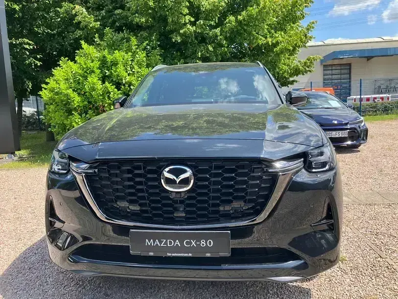 Gebraucht Mazda CX-80 Homura-Line 254 PS (186 kW) 2025 Jet black SUV