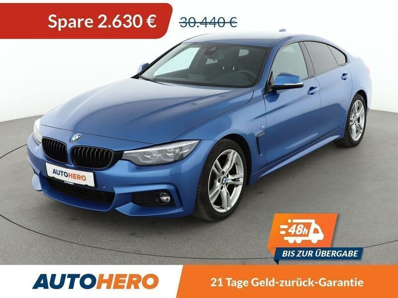 Blau Gebraucht 2019 BMW 420 Gran Coupé M Sport Coupé | 27.810 € (Fairer Preis) - Bild 1/3