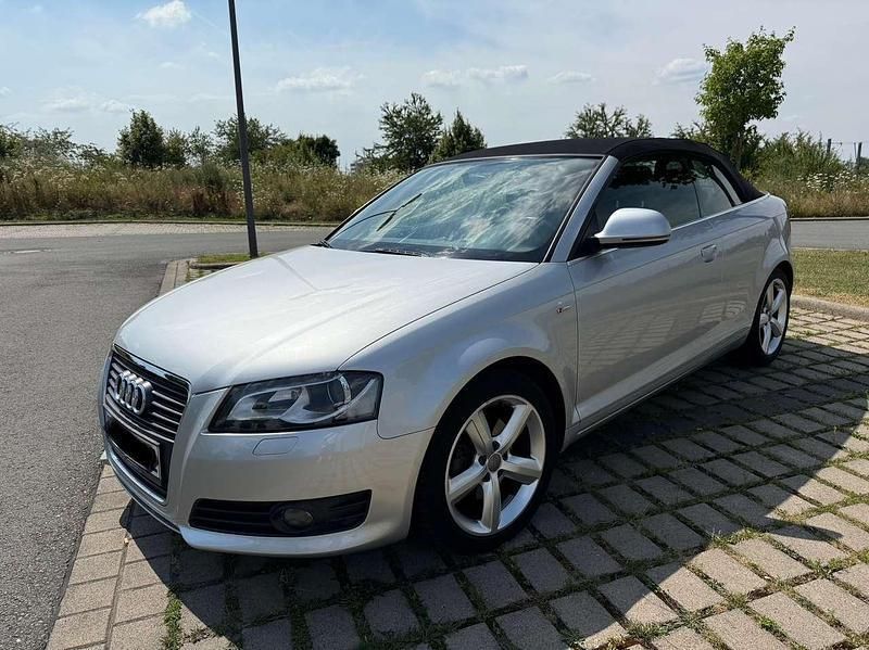 Silber Gebraucht 2008 Audi A3 Cabriolet S-Line Cabrio | 8.999 € (Etwas zu teuer) - Bild 1/4