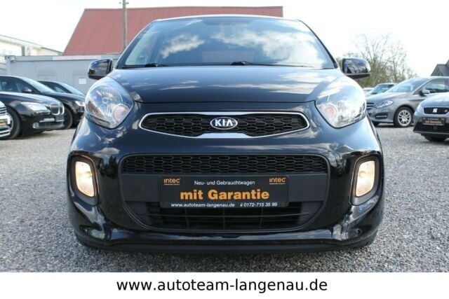 Gebraucht Kia Picanto DREAM-TEAM Edition 84 PS (61 kW) 2015 Schwarz metallic Kleinwagen