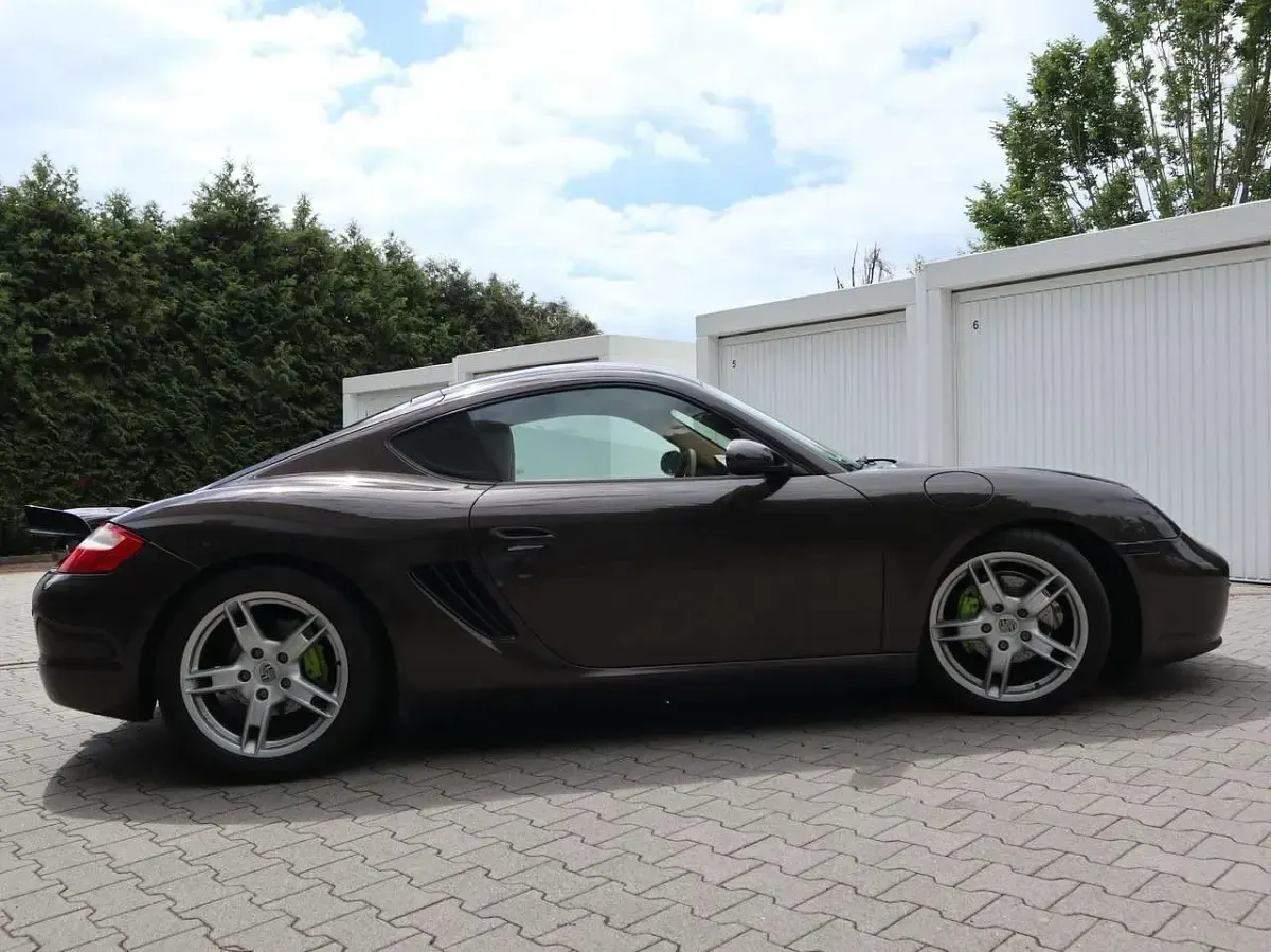 Brugt Porsche Cayman 245 HK (180 kW) 2008 Brun Coupe
