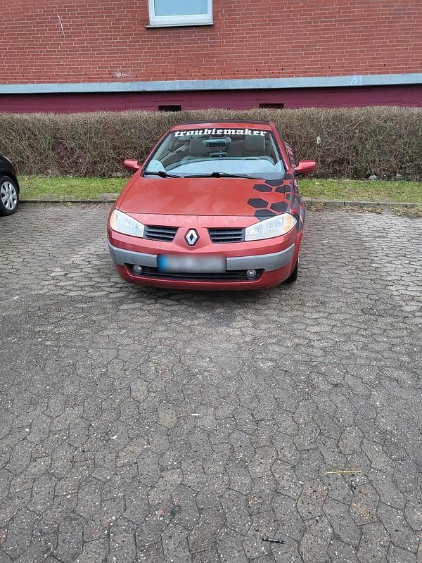 Gebraucht Renault Mégane Cabriolet 135 PS (99 kW) 2005 Rot Cabrio