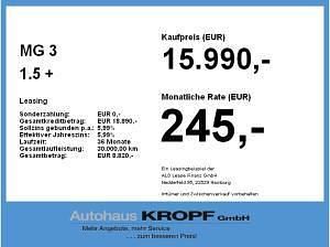 Gebraucht MG MG3 194 PS (142 kW) 2024 Weiß (dover white) Kleinwagen