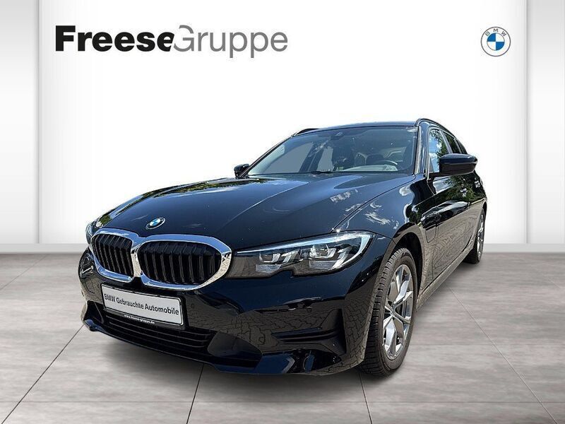 Schwarz Gebraucht 2021 BMW 330e Advantage Kombi | 29.890 € (Fairer Preis) - Bild 1/4