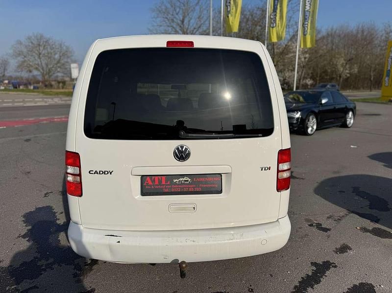 Gebraucht VW Caddy Trendline 102 PS (75 kW) 2013 Weiß Van / Kleinbus