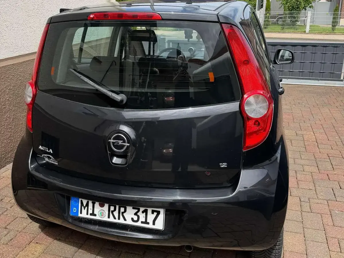 Gebraucht Opel Agila Edition 86 PS (63 kW) 2008 Schwarz Kleinwagen