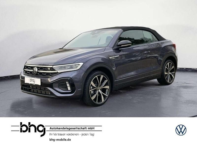 Rauchgrau metallic schwarz Gebraucht 2025 VW T-Roc Cabriolet R-line Cabrio | 37.490 € (Fairer Preis) - Bild 1/4