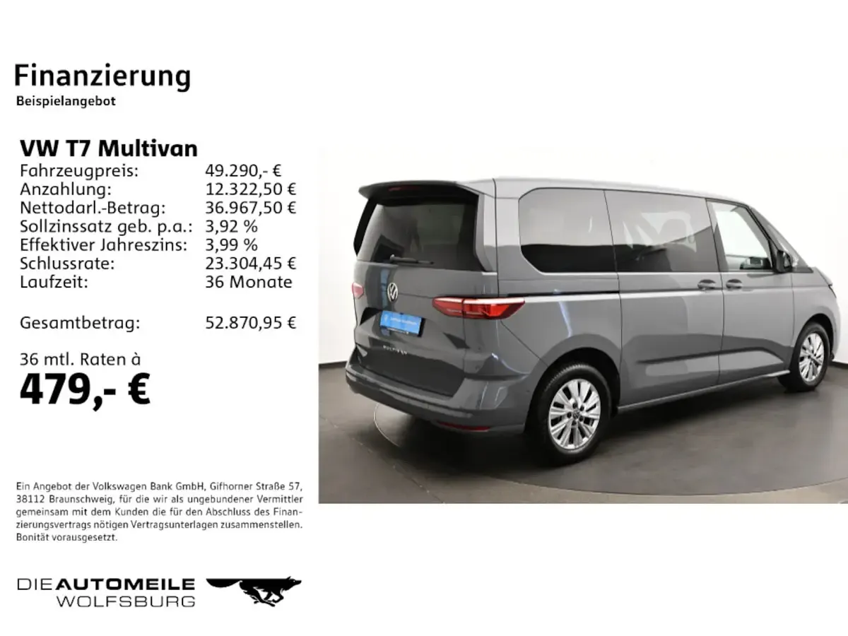 Usata VW Multivan Basis 150 CV (110 kW) 2024 Monovolume
