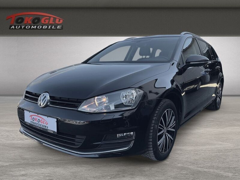 Gebraucht VW Golf VII Allstar 150 PS (110 kW) 2016 Schwarz Kombi