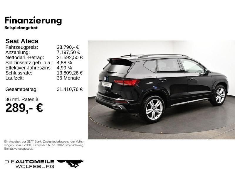 Gebraucht Seat Ateca 4Drive 190 PS (139 kW) 2022 Schwarz SUV