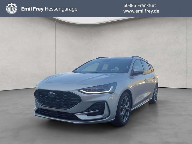Moondust silber metallic Gebraucht 2023 Ford Focus ST-Line X Kombi | 20.950 € (Guter Preis) - Bild 1/4