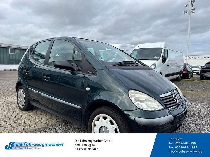Grün Gebraucht 2002 Mercedes A140 Limousine | 1.488 € (Guter Preis) - Bild 1/4