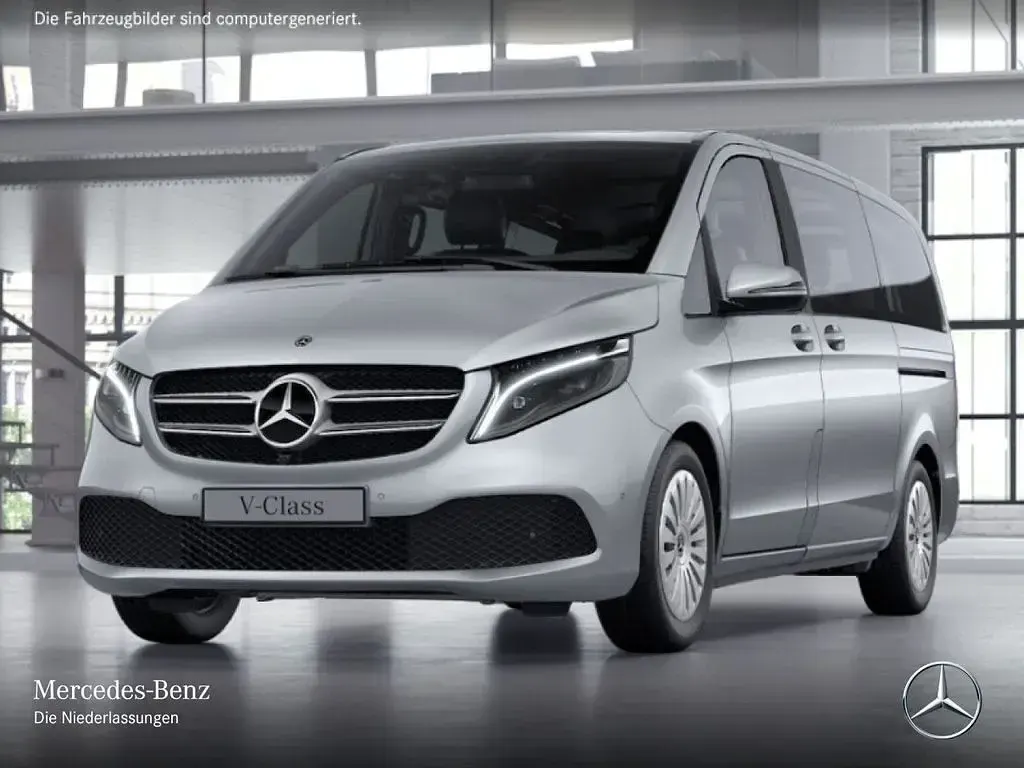 Gebraucht Mercedes V250 190 PS (139 kW) 2022 Silber Van / Kleinbus