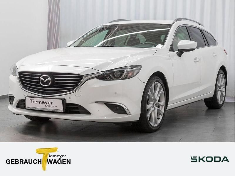 Weiß Gebraucht 2018 Mazda 6 Kizoku Kombi | 18.650 € (Fairer Preis) - Bild 1/4