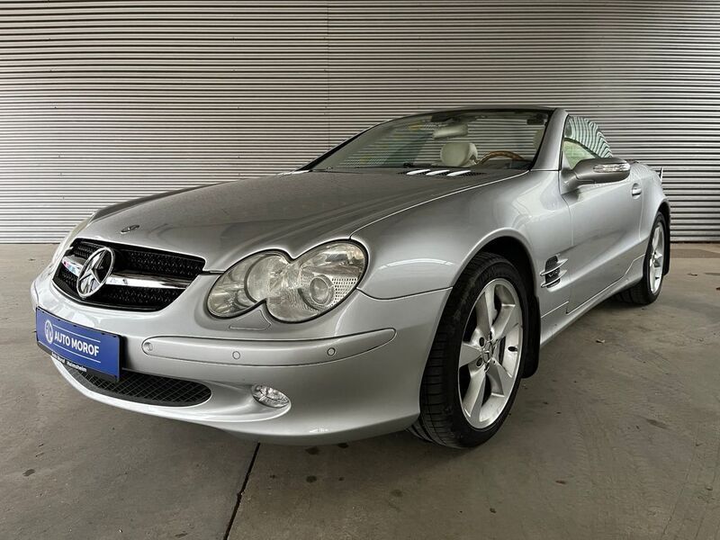 Silber Gebraucht 2004 Mercedes SL600 Cabrio | 45.000 € - Bild 1/4