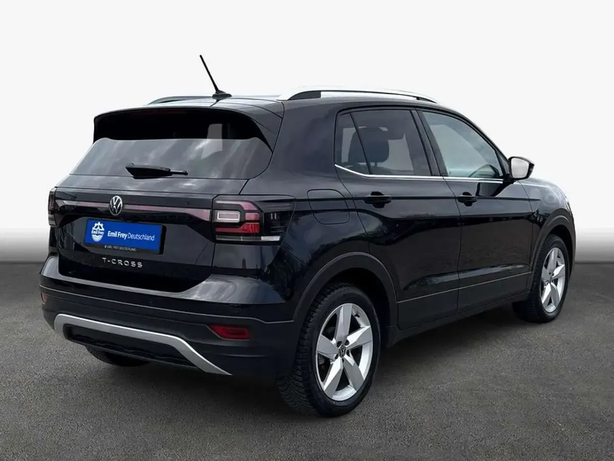 Gebraucht VW T-Cross Style 150 PS (110 kW) 2022 Schwarz SUV