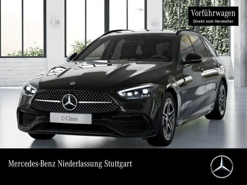 Schwarz Gebraucht 2024 Mercedes C300e AMG Limousine | 45.990 € (Superpreis) - Bild 1/4