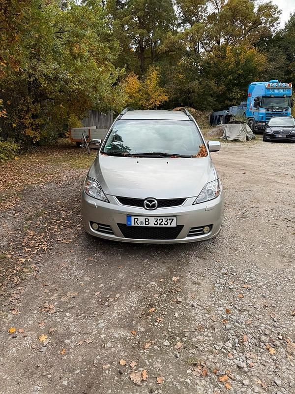 Silber Gebraucht 2007 Mazda 5 Van / Kleinbus | 600 € (Superpreis) - Bild 1/4