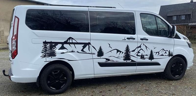 Usata Ford Transit Custom 131 CV (96 kW) 2020 Bianco Monovolume