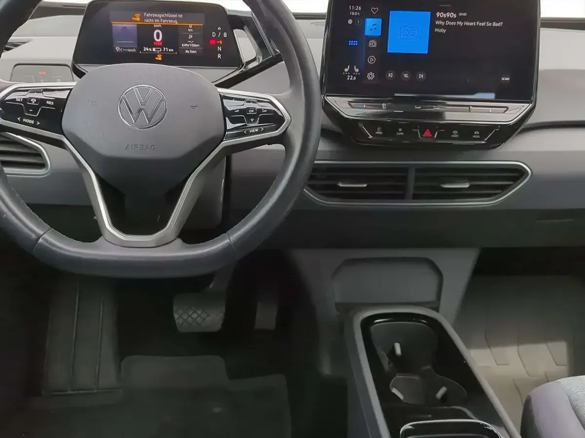 Brugt VW ID.3 Pro 106 kW (145 HK) 2021 Hvid Hatchback