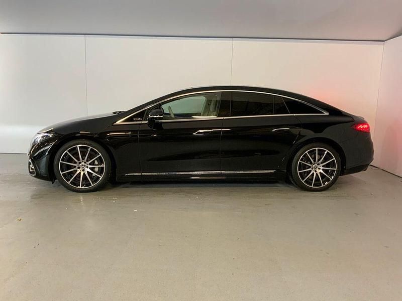 Gebraucht Mercedes EQS450+ Premium 244 kW (333 PS) 2022 Metalliclack obsidianschwarz metallic Limousine