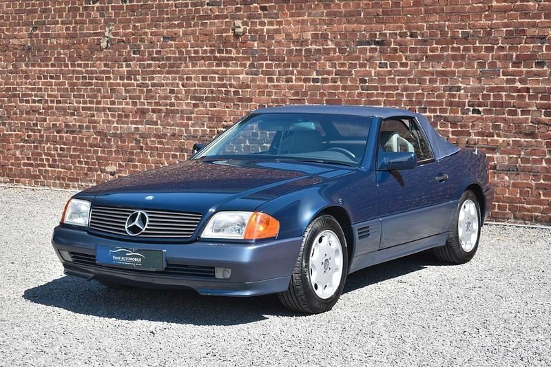 Gebraucht Mercedes SL280 193 PS (141 kW) 1994 Blau Cabrio