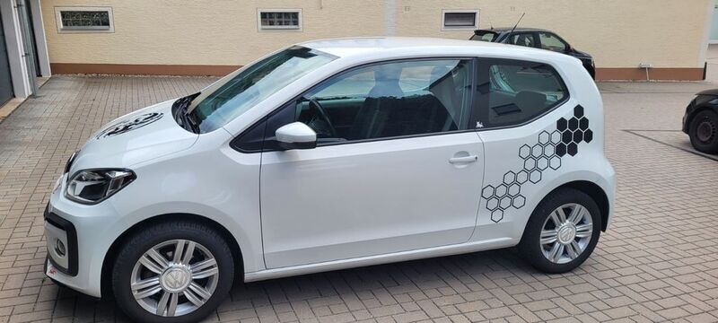 Weiß Gebraucht 2018 VW up! high up! Kleinwagen | 8.100 € (Superpreis) - Bild 1/4