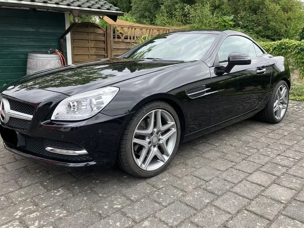 Gebraucht Mercedes SLK250 204 PS (150 kW) 2011 Schwarz Cabrio
