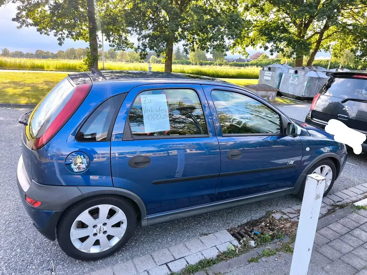 Gebraucht Opel Corsa 59 PS (43 kW) 2002 Blau Kleinwagen