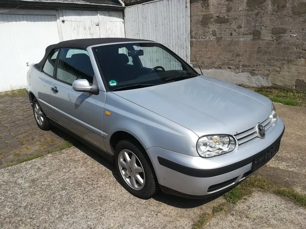Gebraucht VW Golf Trendline 75 PS (55 kW) 2000 Silber Cabrio
