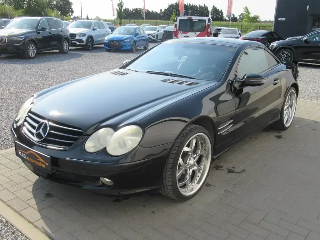 Gebraucht Mercedes SL500 306 PS (225 kW) 2002 Schwarz Cabrio