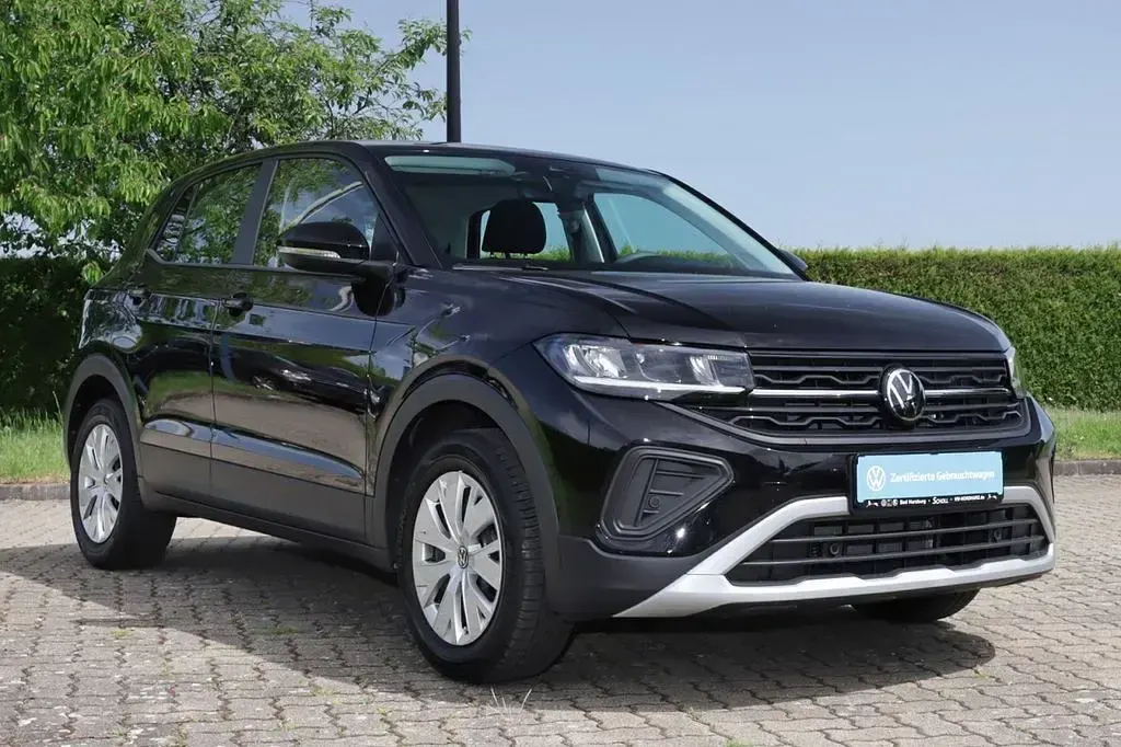 Gebraucht VW T-Cross 95 PS (69 kW) 2025 Schwarz SUV