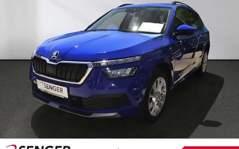 Blau Gebraucht 2021 Skoda Kamiq Clever SUV | 17.380 € (Superpreis) - Bild 1/4