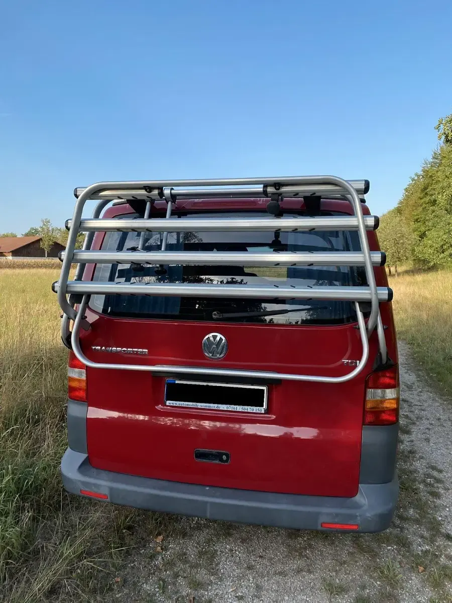 Gebraucht VW T5 105 PS (77 kW) 2003 Rot Van