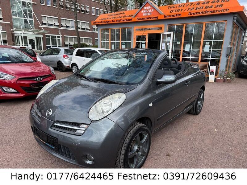 Grau Gebraucht 2007 Nissan Micra C+C Cabrio | 2.990 € (Fairer Preis) - Bild 1/4
