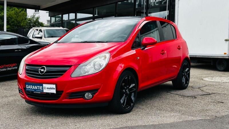 Rot Gebraucht 2010 Opel Corsa Color Edition Kleinwagen | 3.499 € (Guter Preis) - Bild 1/4