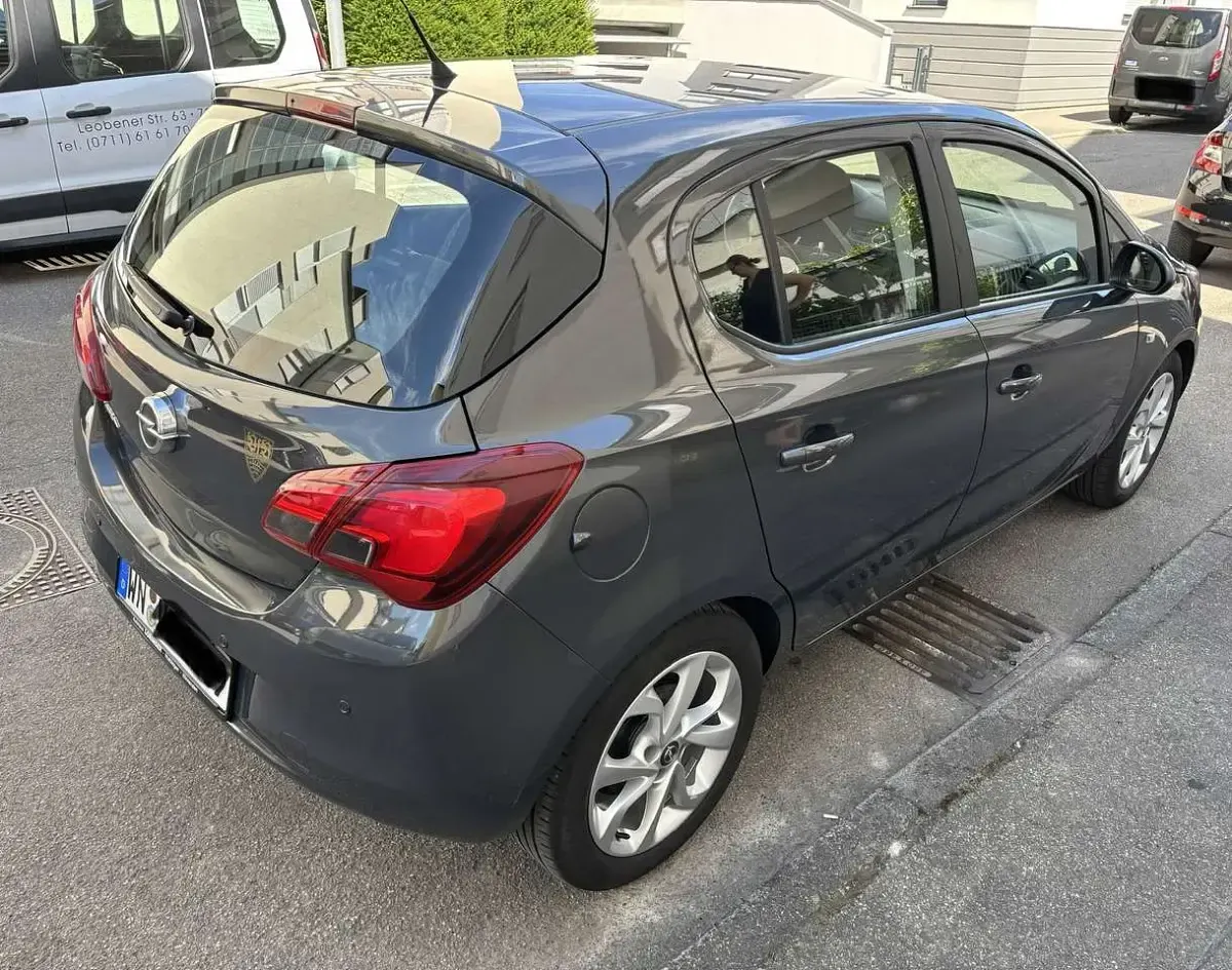 Gebraucht Opel Corsa Edition 90 PS (66 kW) 2015 Grau Kleinwagen