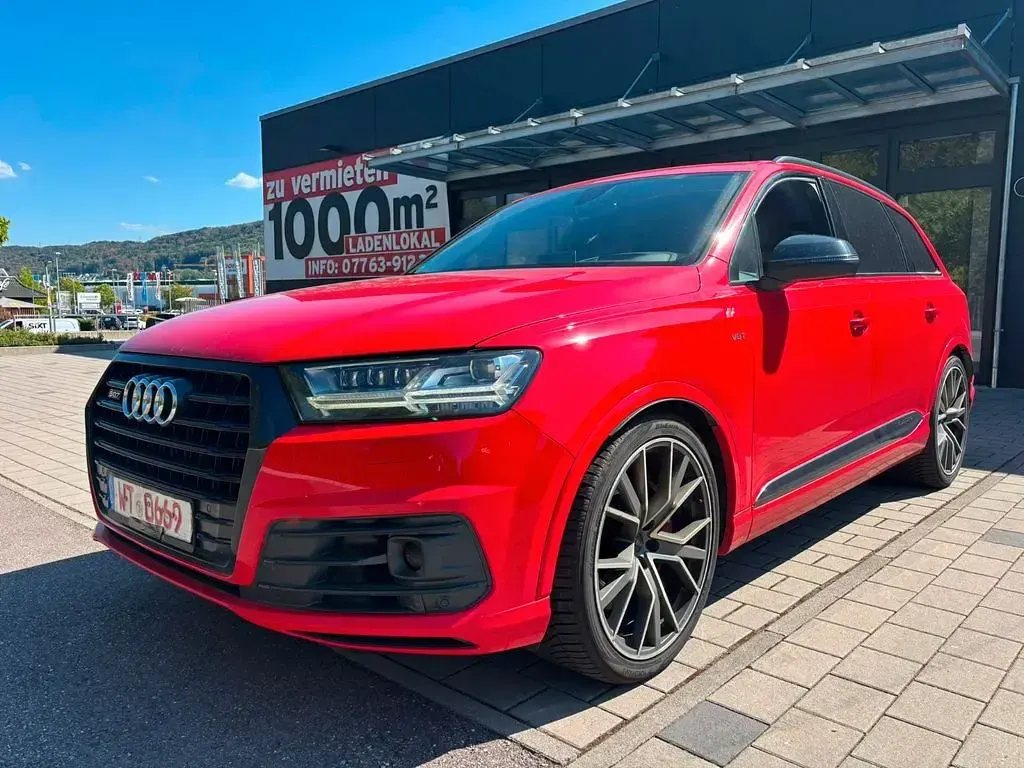 Gebraucht Audi SQ7 Sport 435 PS (319 kW) 2017 Rot SUV