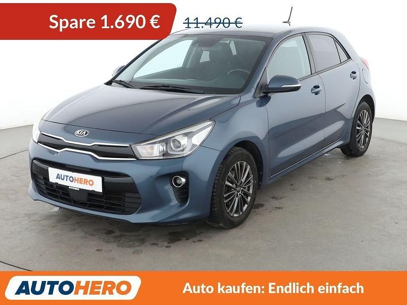 Gebraucht Kia Rio DREAM-TEAM Edition 99 PS (72 kW) 2017 Blau Limousine