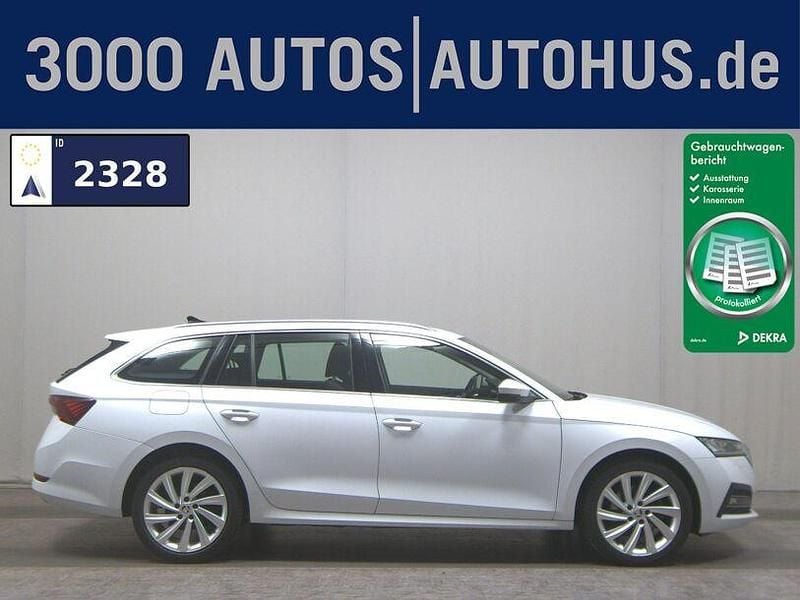 Gebraucht Skoda Octavia Style 204 PS (150 kW) 2021 Weiss Kombi