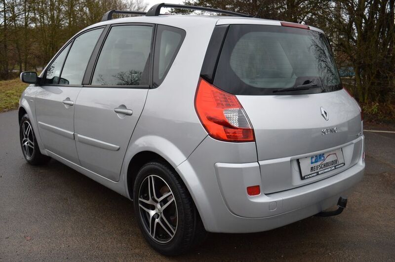 Gebraucht Renault Scénic II Avantage 103 PS (75 kW) 2008 Grau Van / Kleinbus