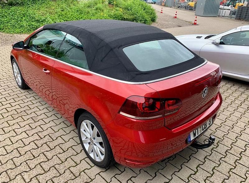 Gebraucht VW Golf Highline 160 PS (117 kW) 2011 Rot Cabrio