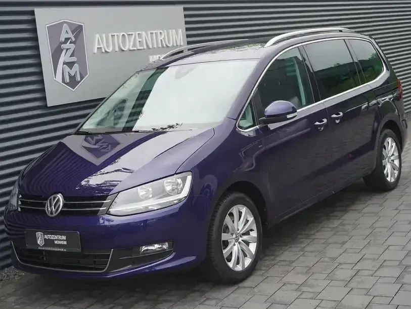 Gebraucht VW Sharan Join 150 PS (110 kW) 2019 Atlantik blue metallic Van / Kleinbus