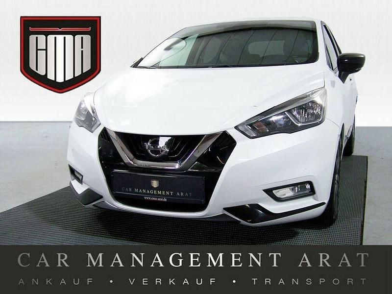 Gebraucht Nissan Micra Acenta 71 PS (52 kW) 2017 Weiß Kleinwagen