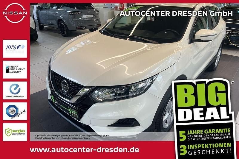 Weiß Gebraucht 2020 Nissan Qashqai Acenta SUV | 14.980 € (Superpreis) - Bild 1/4