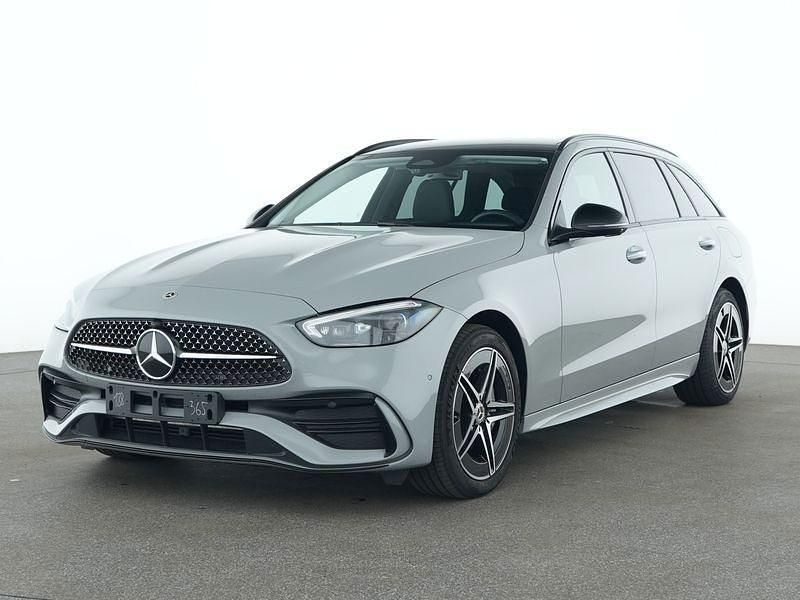 Manufaktur lack manufaktur alp Gebraucht 2024 Mercedes C300e AMG Line Premium Plus Kombi | 56.870 € - Bild 1/4