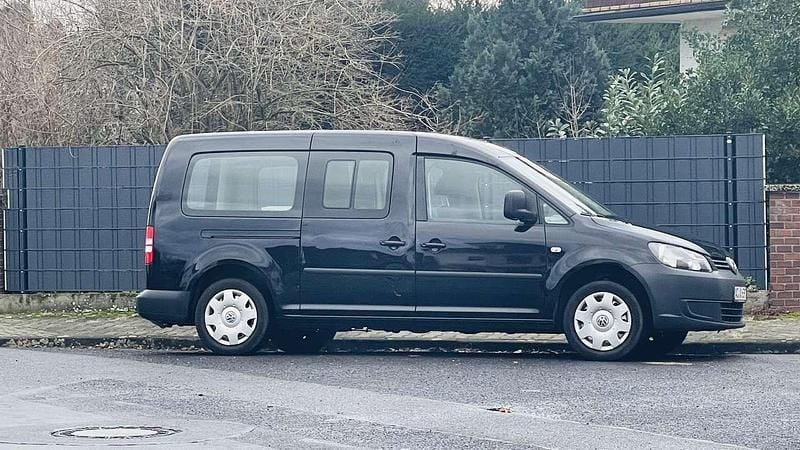 Schwarz Gebraucht 2012 VW Caddy Maxi Van / Kleinbus | 5.750 € (Superpreis) - Bild 1/4