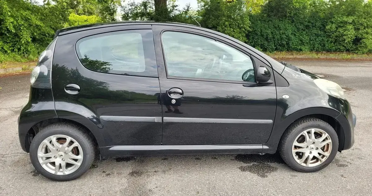Gebraucht Citroën C1 Style 68 PS (50 kW) 2008 Schwarz Kleinwagen