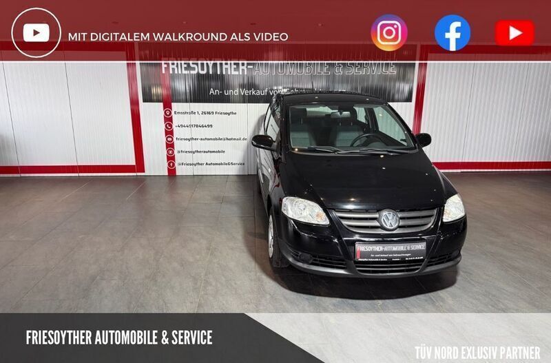 Schwarz Gebraucht 2008 VW Fox Kleinwagen | 1.990 € (Fairer Preis) - Bild 1/4
